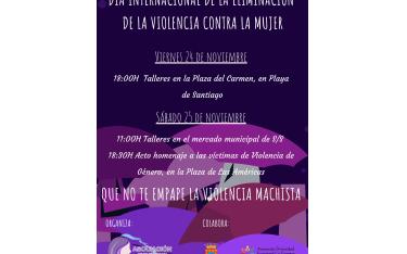 Programa de actos 25N 2023